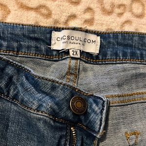 Chic Soul Frayed Jean